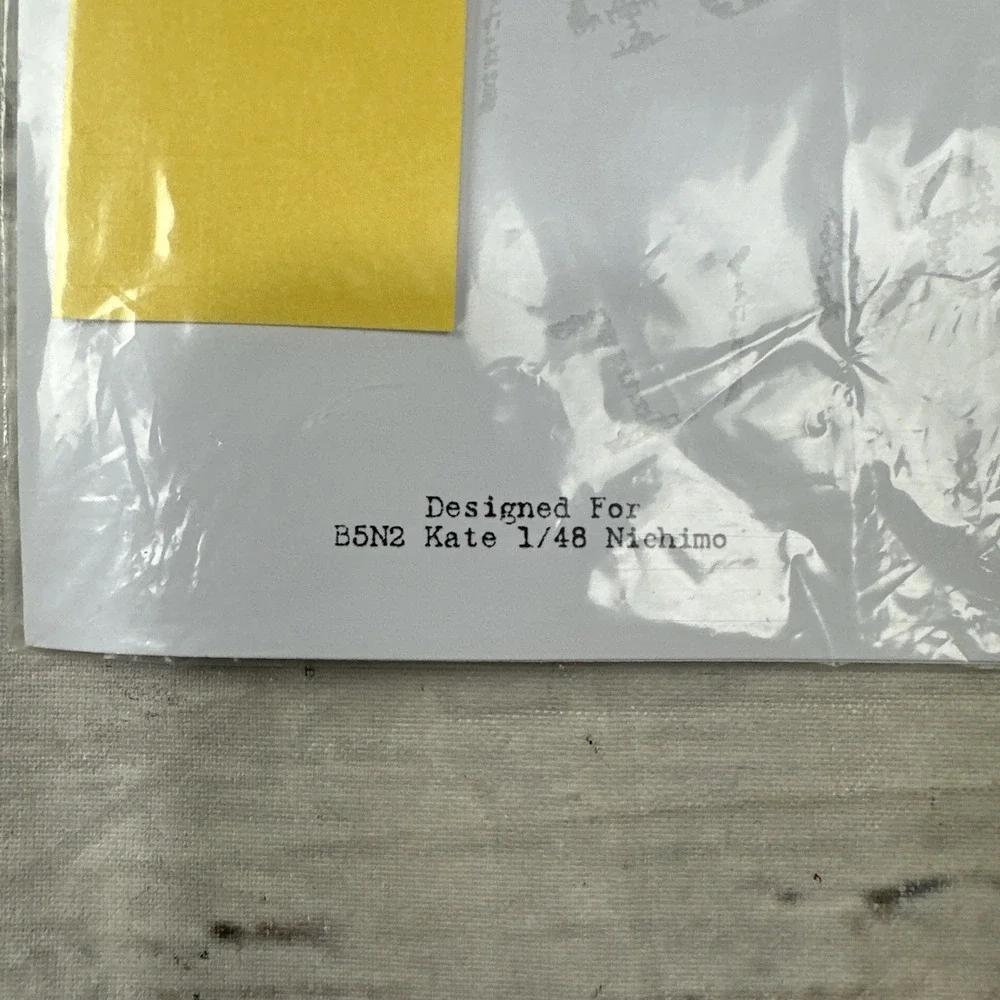 Dead Design 1/48 Mishima B5N2 Kate CANOPY PAINT MASK